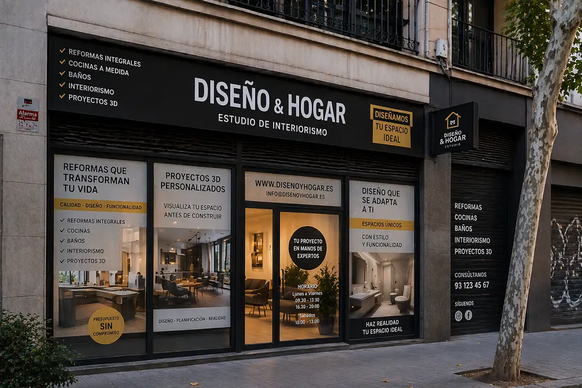 Errores de diseño en fachadas comerciales