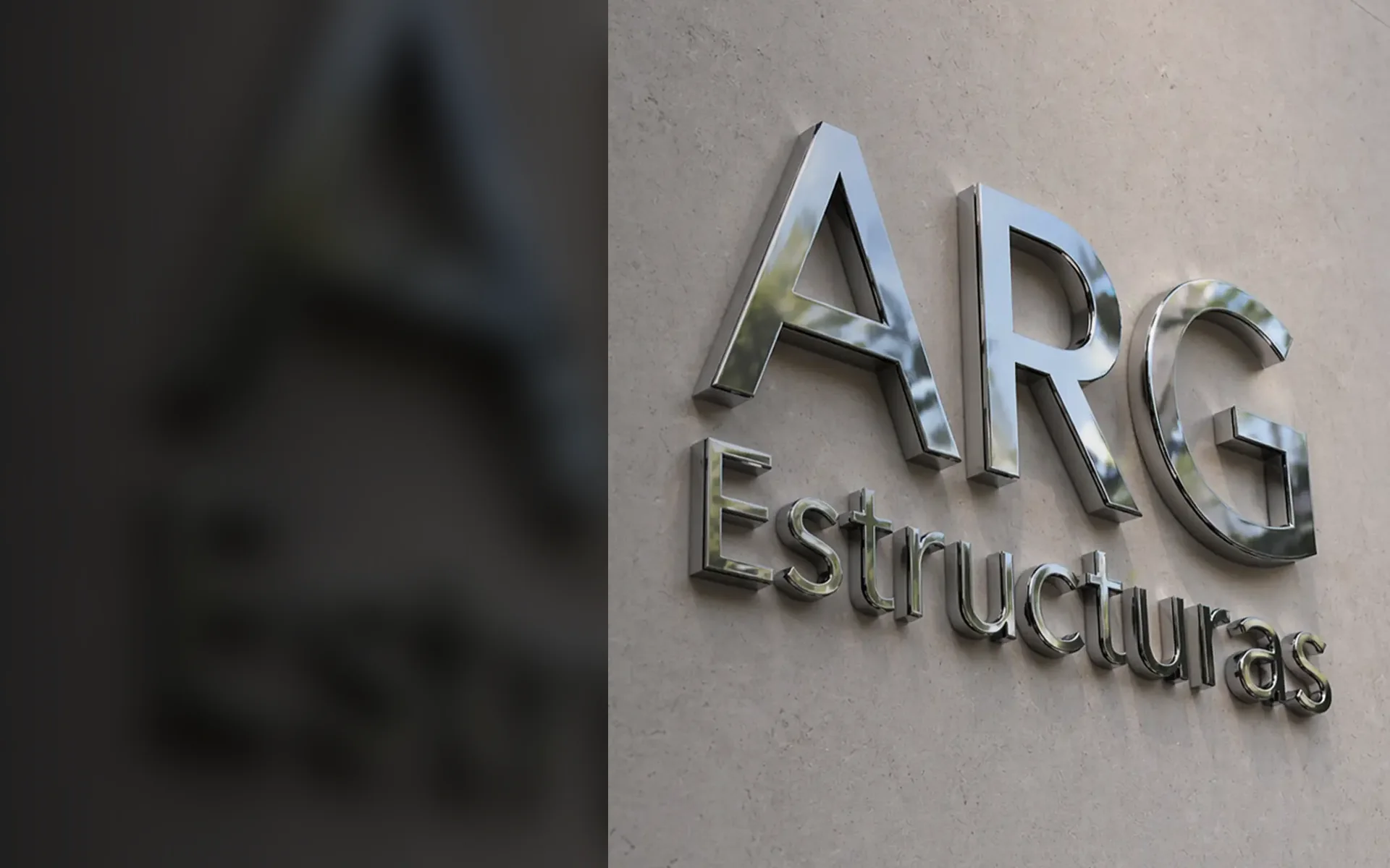Letras corpóreas para fachadas comerciales