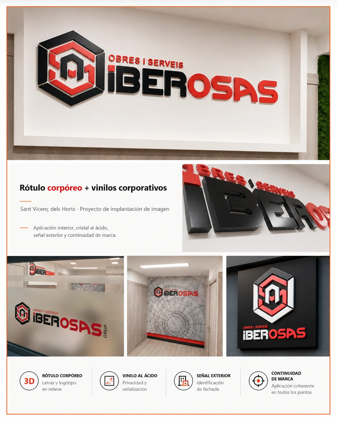 Señalética corporativa para espacios profesionales