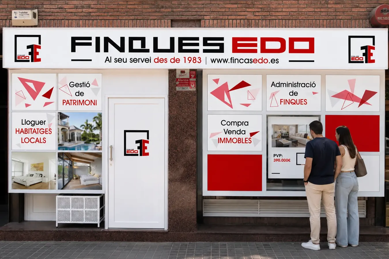 Proyecto de rotulación para oficinas y despachos