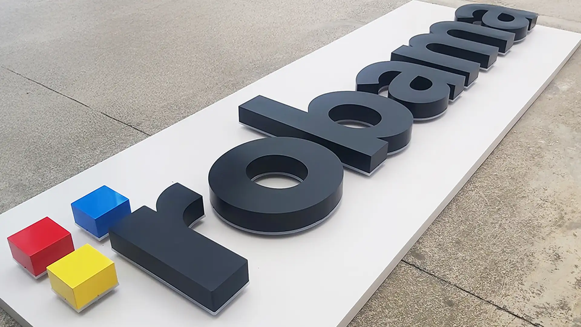 Letras Corpóreas Premium en Barcelona